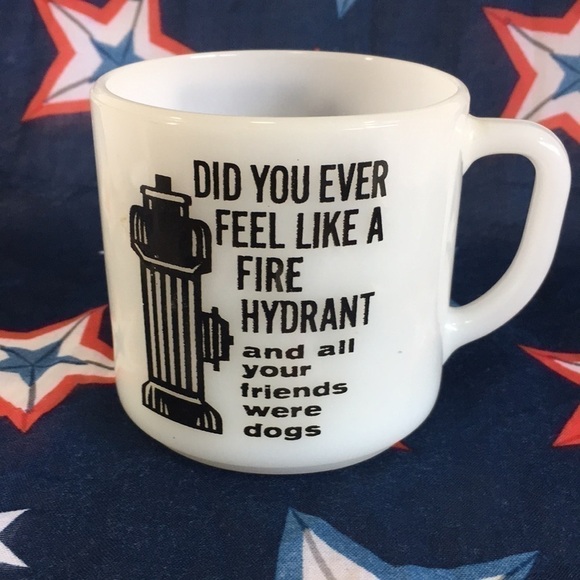 Vintage Coffee Cup “Did you ever feel like a fire hydrant.. - Picture 3 of 5